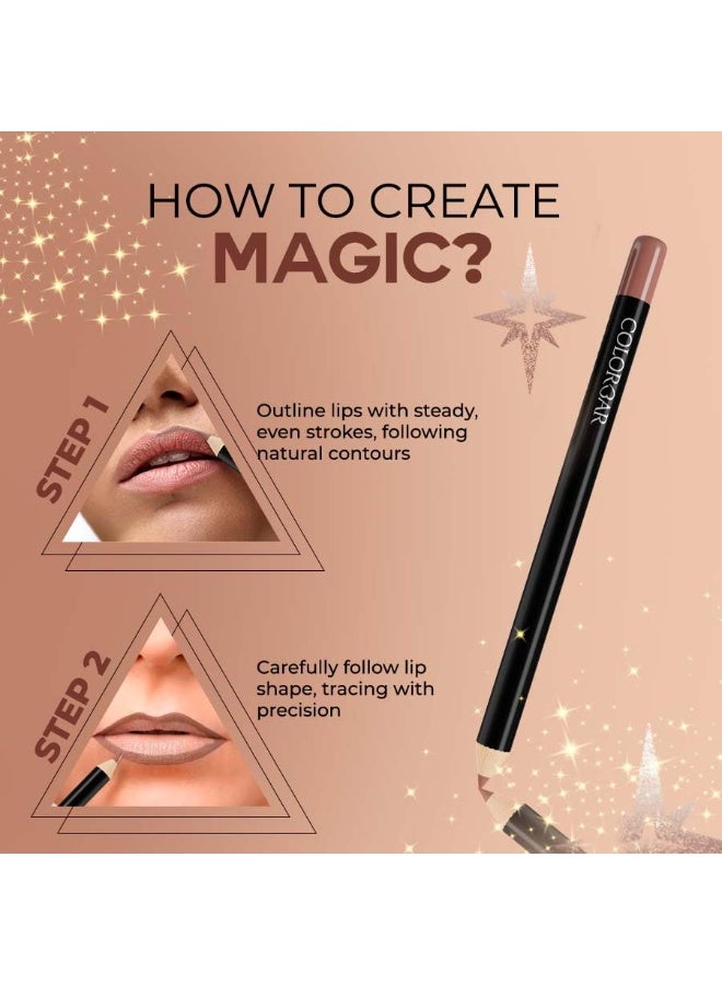 Colorbar matte Definer Lip Liner (BURNT ROSE 019) - Image 4